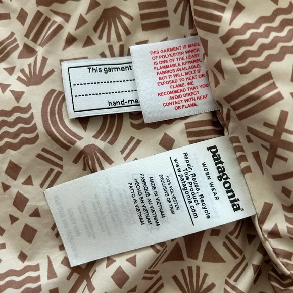 Patagonia Baby Vest with Geometric Pattern - Picture 3 of 8